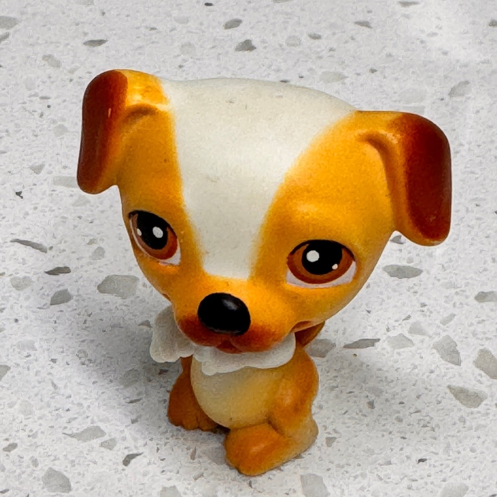Hasbro Littlest‎ Pet Shop LPS Dog #40 Jack Russell Terrier Figure Toy